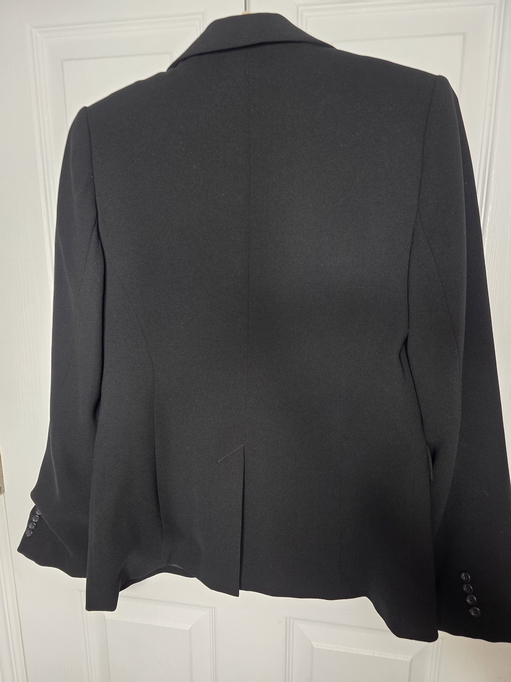 Tristan & Iseut Black Women's Tailored Blazer Made In Canada Size 4 - Picture 13 of 16